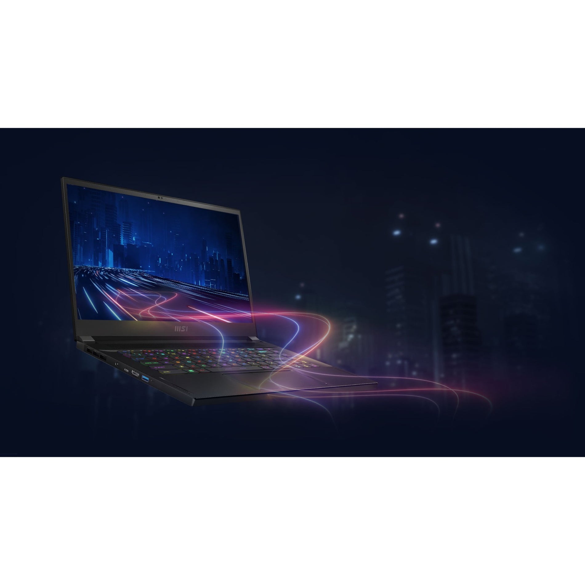 MSI GS6611662 GS66 Stealth 11UE-662 Gaming Notebook, 15.6" Ultra Thin and Light, i7-11800H, RTX3060, 16GB RAM, 1TB SSD, VR Ready, Windows 11 Home