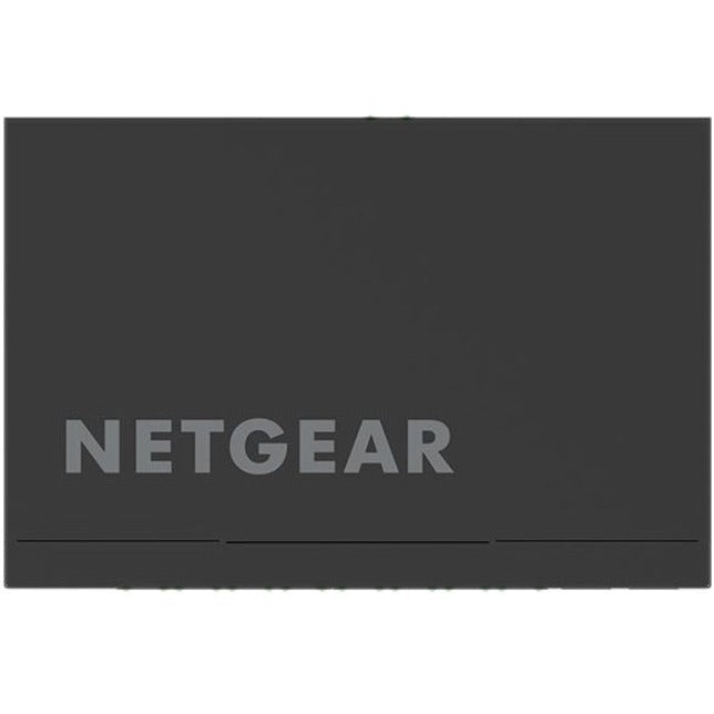 Close-up of NETGEAR branding on M4250 switch