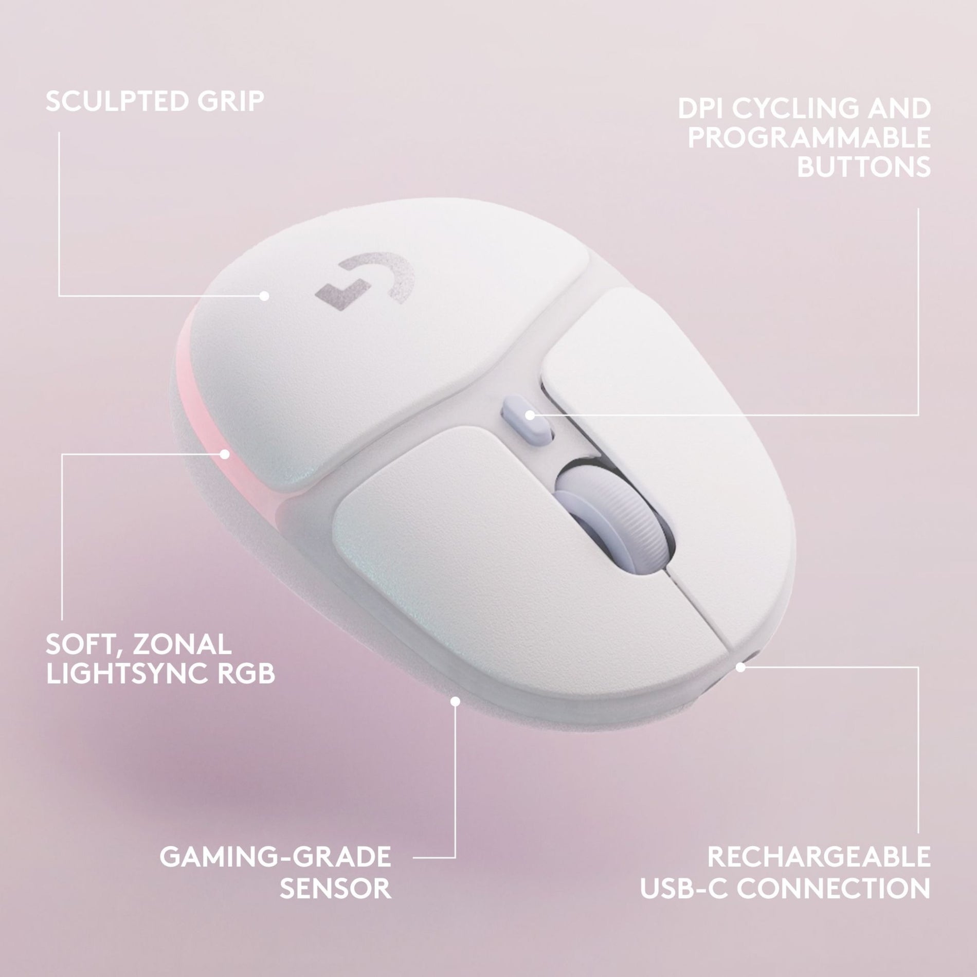 Detailed view of G705 mouse features and specifications-alternate-image6