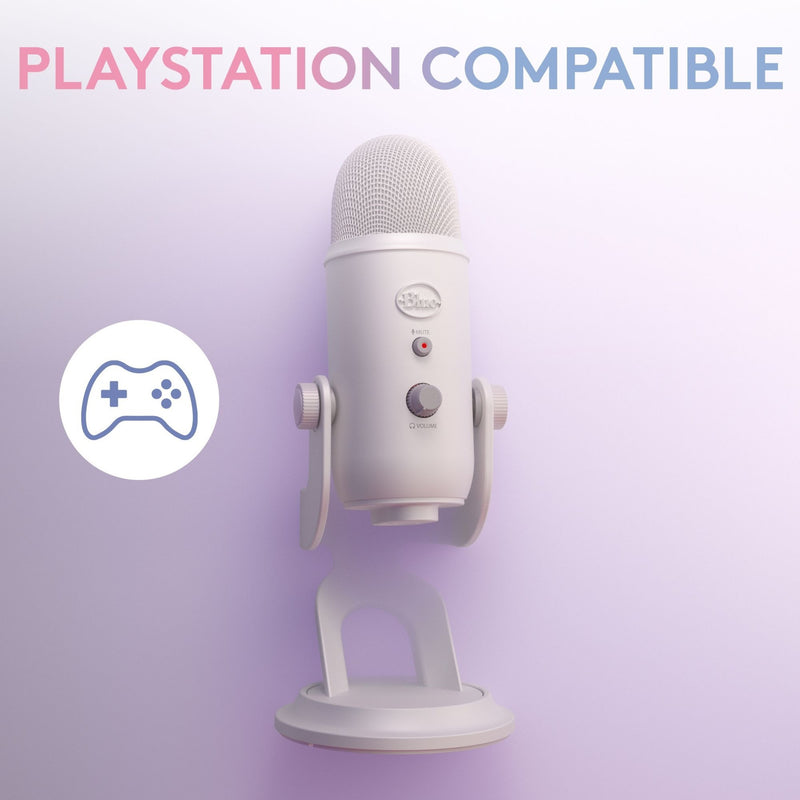 White Mist Yeti with PlayStation compatibility icon