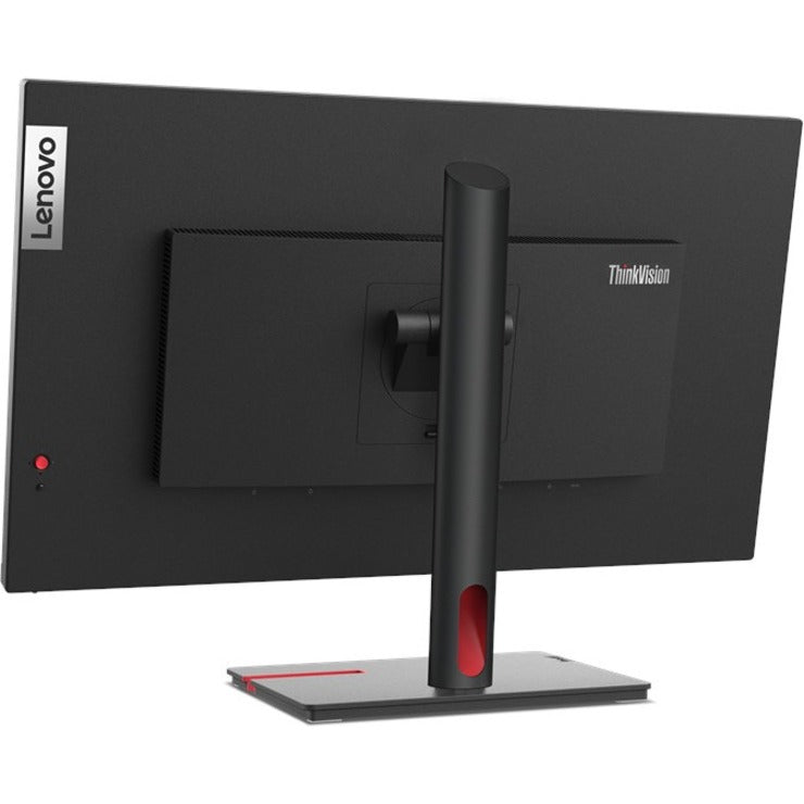 Detailed view of ThinkVision T27p-30's build quality and design elements