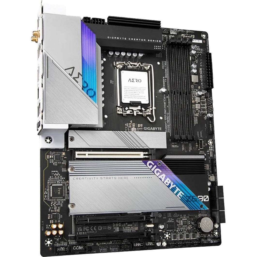 Gigabyte Z690 AERO G Gaming Desktop Motherboard - Intel Optane Memory Ready, ATX