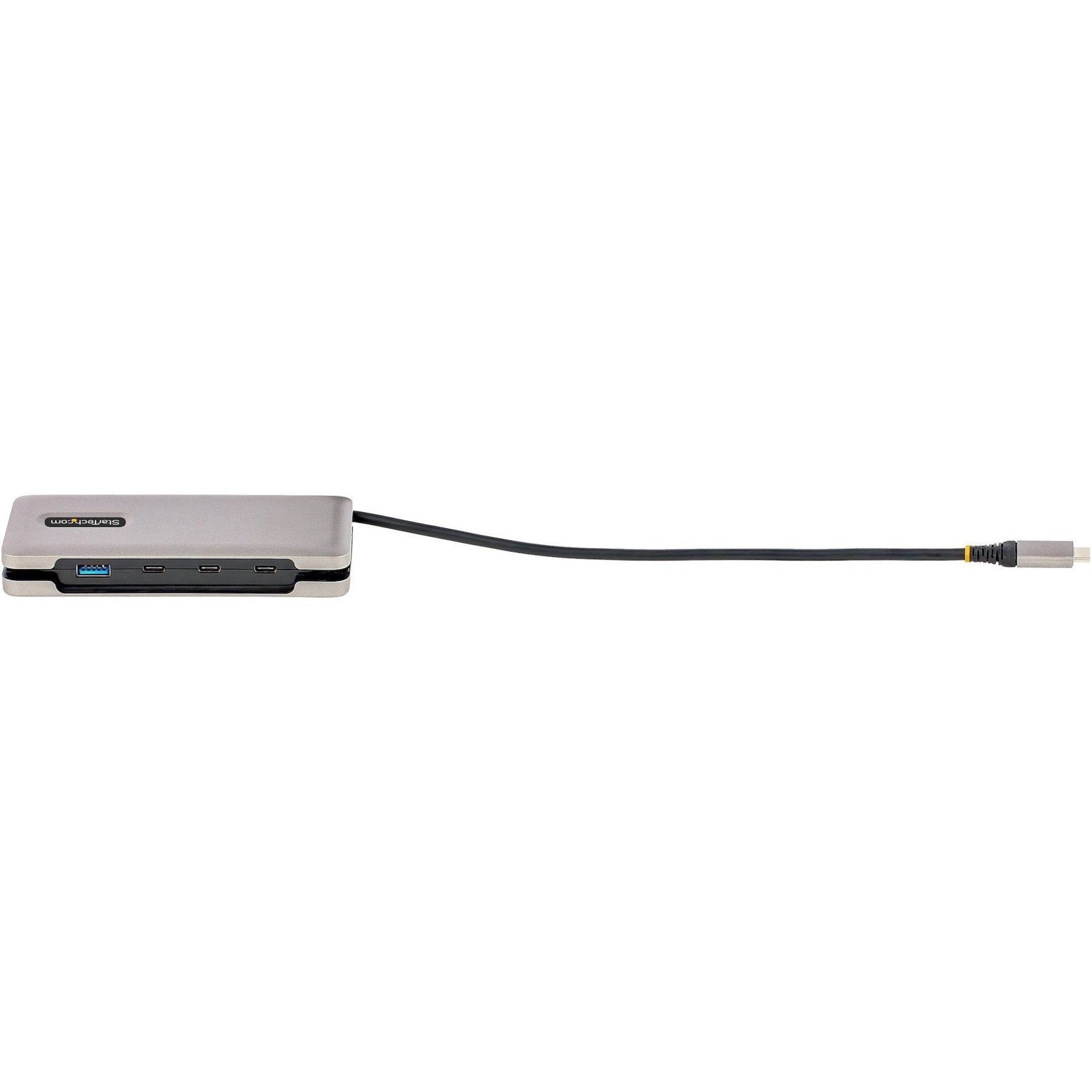 Hub USB-C StarTech.com HB31CM1A3CB 4 Puertos USB-A | Puertos USB-C USB 3.1 10Gbps Alimentado por Bus Hub de Expansión USB-C a USB-A Portátil