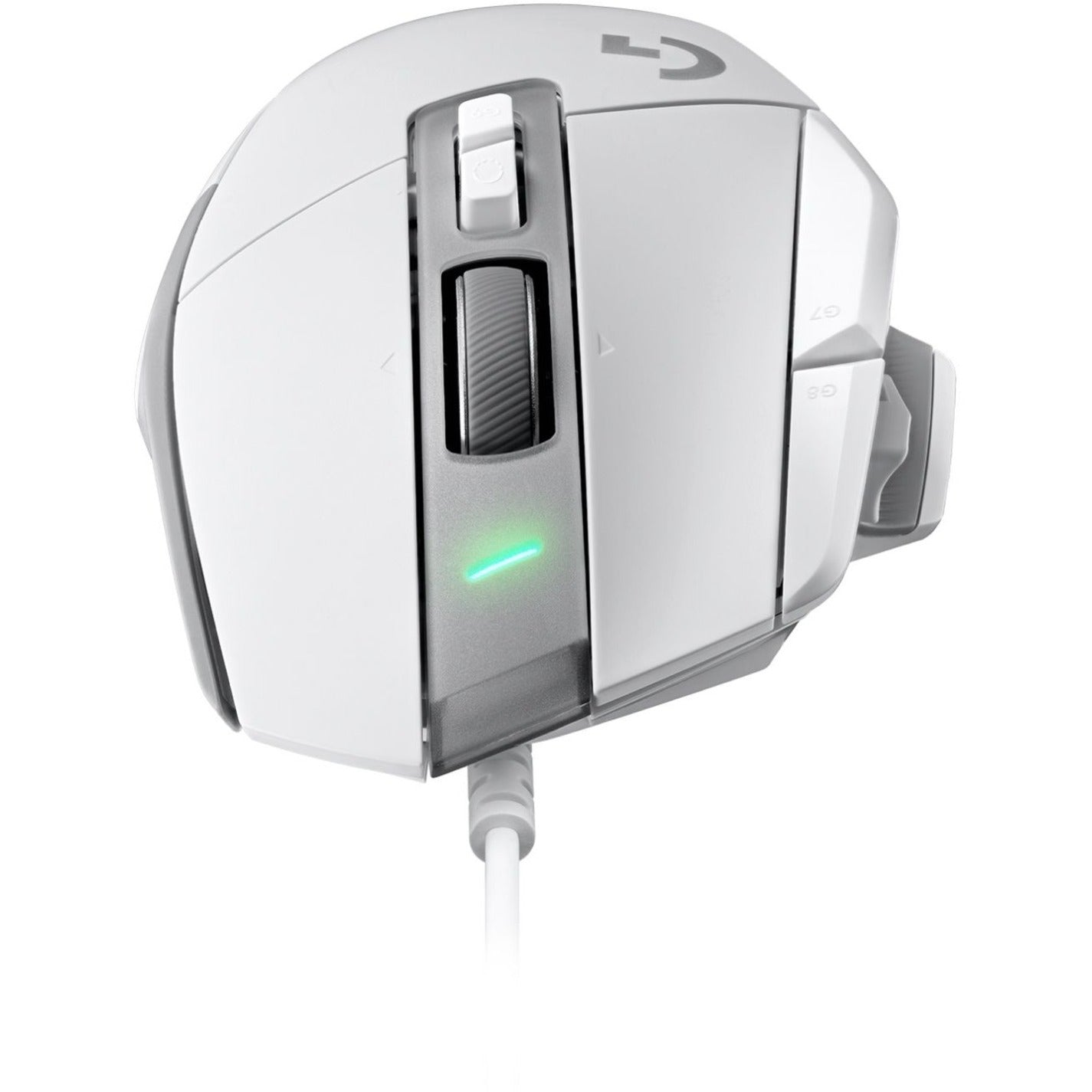 Logitech G 910-006144 G502 X Gaming Mouse, High Precision Optical Sensor, 25600 DPI, USB Wired, White