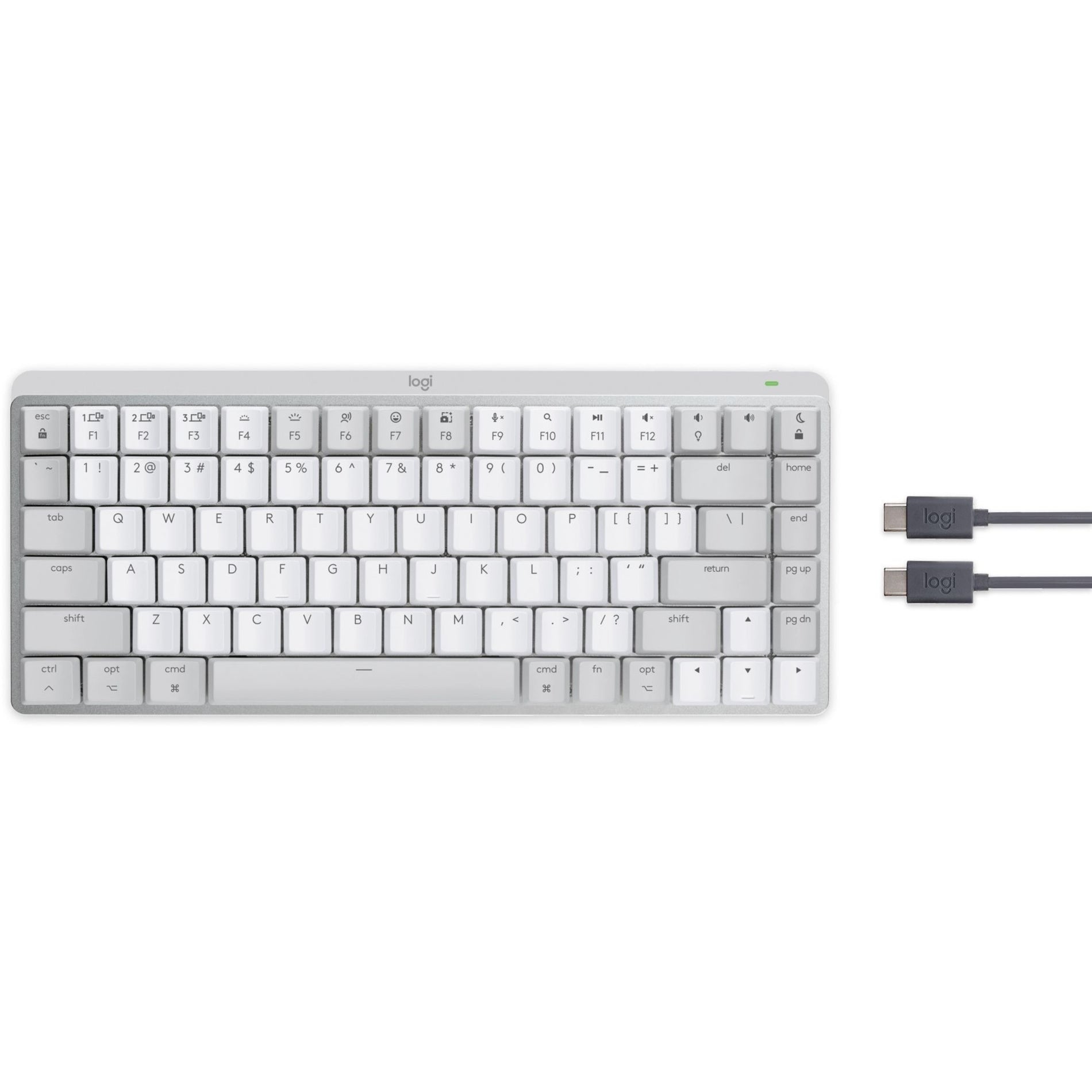 Logitech 920-010553 MX Mecánico Mini Teclado Inalámbrico Iluminado Compacto y Retroiluminado para Mac