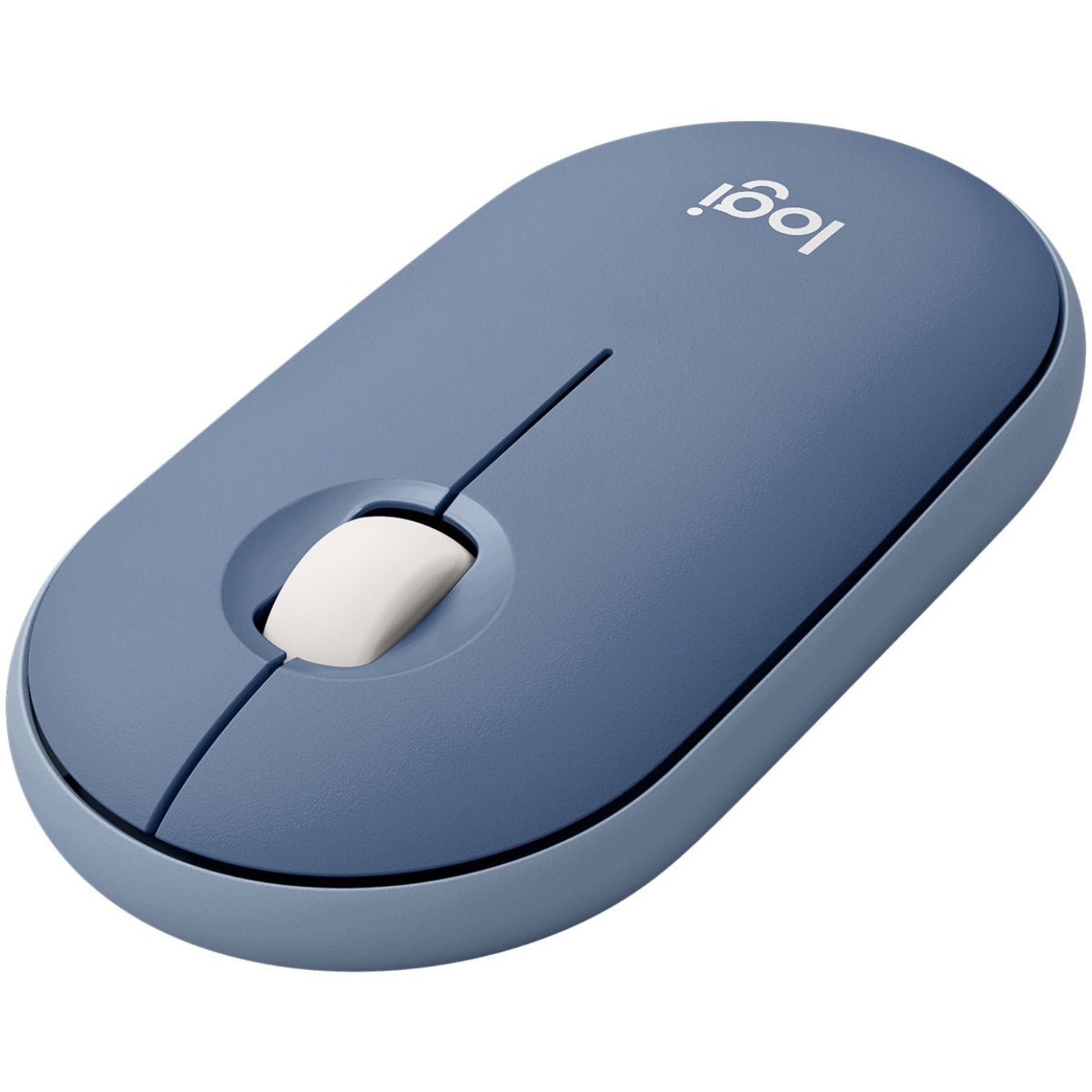 Logitech 910-006660 Souris sans fil Pebble M350 myrtille Bluetooth 1000 dpi