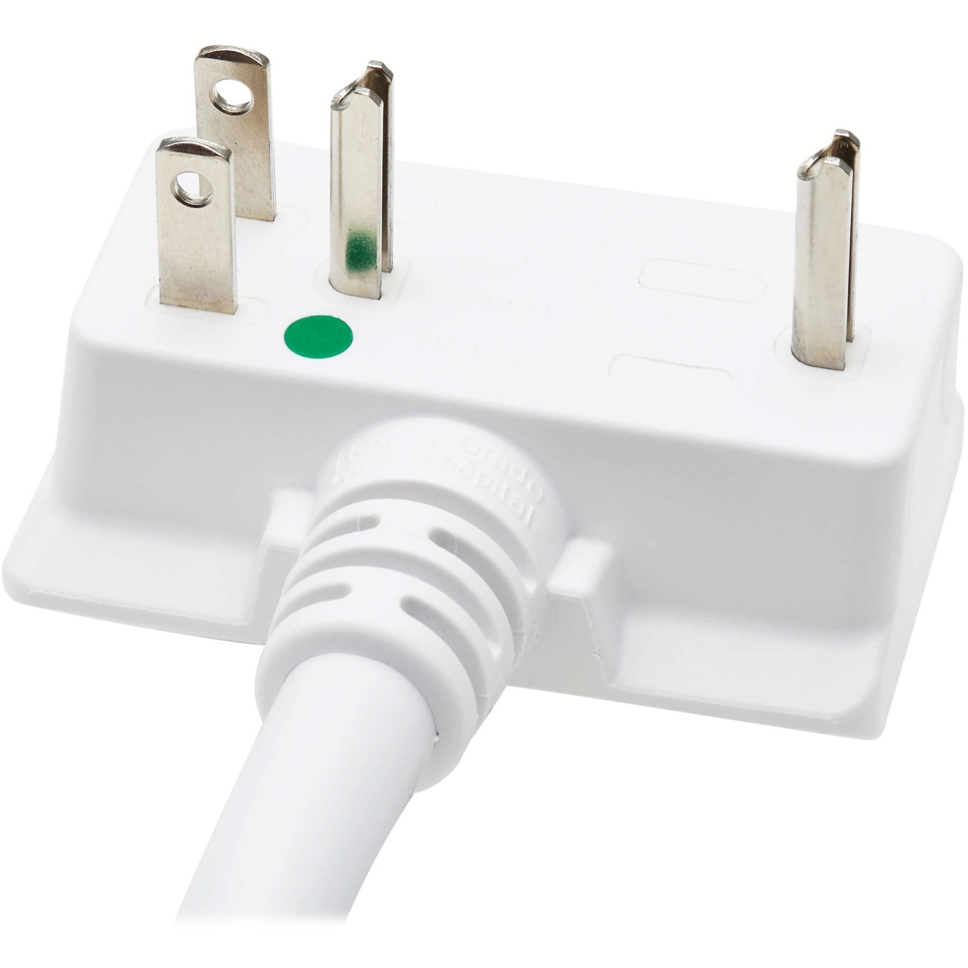 Tripp Lite PS-615-HGDG Safe-IT 6-Outlets Power Strip, 1800W, 15A, 15ft Cord, White