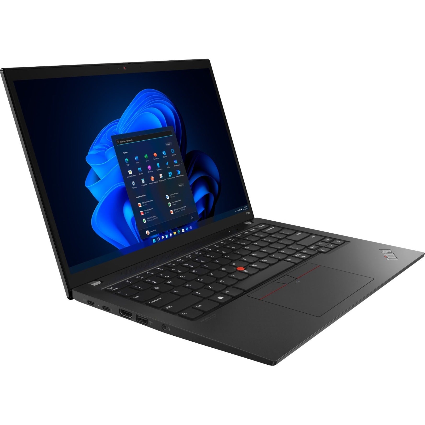 Lenovo 21BR00FHUS ThinkPad T14s Gen 3 (Intel) 14" Notebook, Intel Core i5, 16GB RAM, 256GB SSD, Windows 11