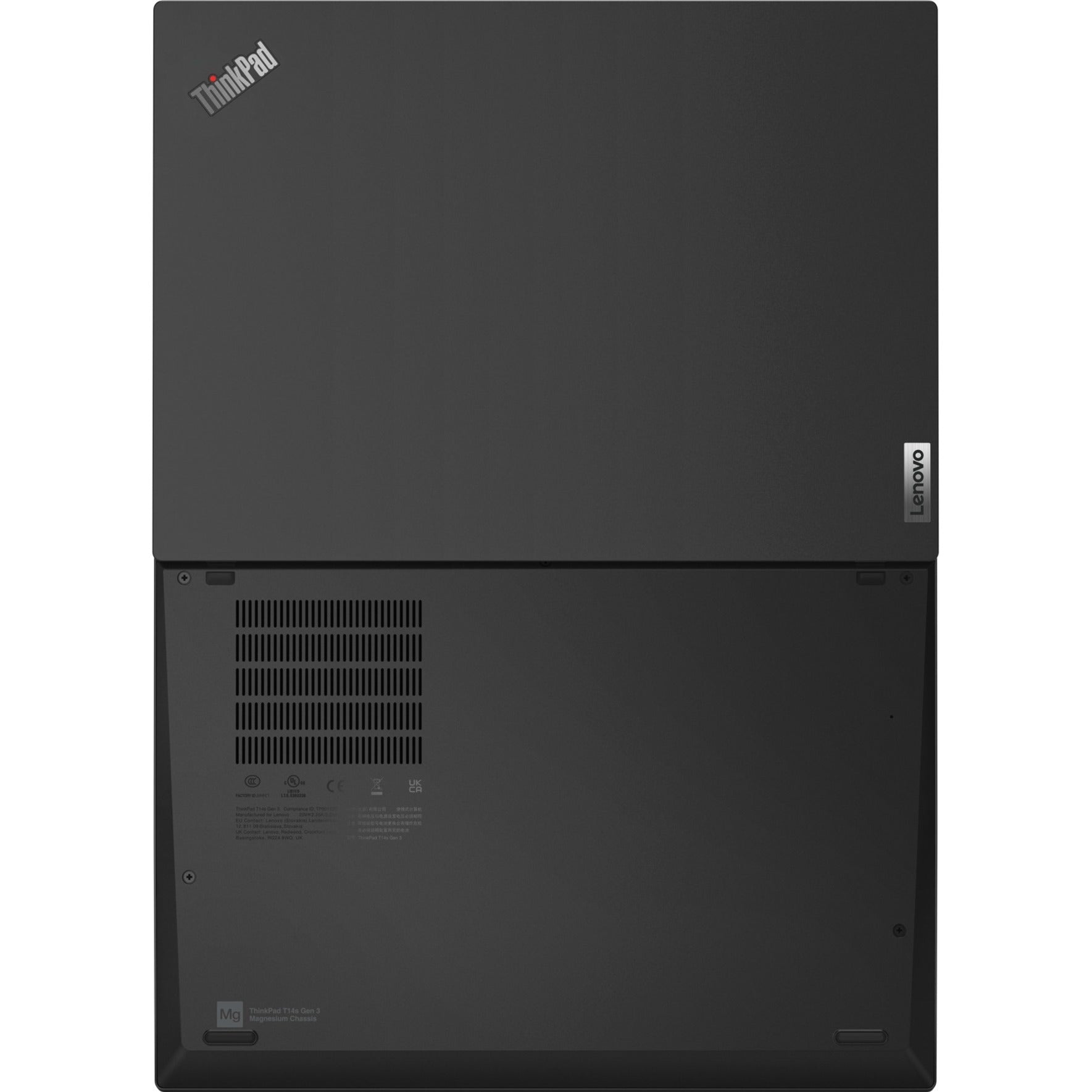 Lenovo 21BR00FHUS ThinkPad T14s Gen 3 (Intel) 14" Notebook, Intel Core i5, 16GB RAM, 256GB SSD, Windows 11