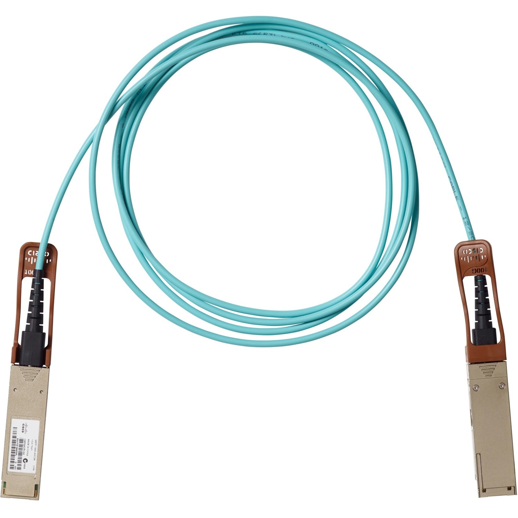 Cisco QSFP-100G-AOC3M= 100GBase Active Optical Cable, 3-meter, High-Speed Network Cable