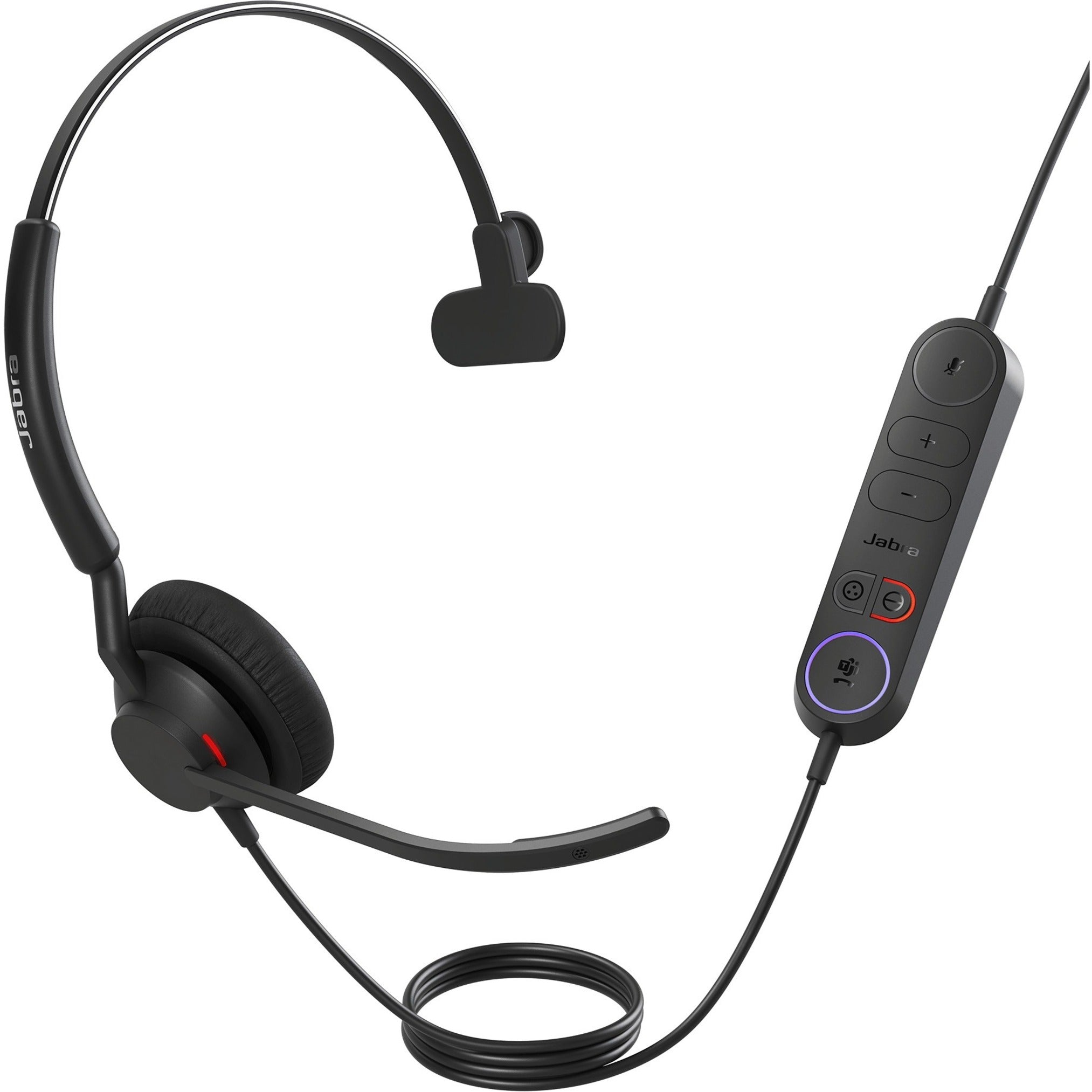 品牌名称：Jabra Jabra 4093-413-299 ENGAGE 40  头戴式 单耳 USB Type C 有线耳机，降噪，舒适设计，3年质保