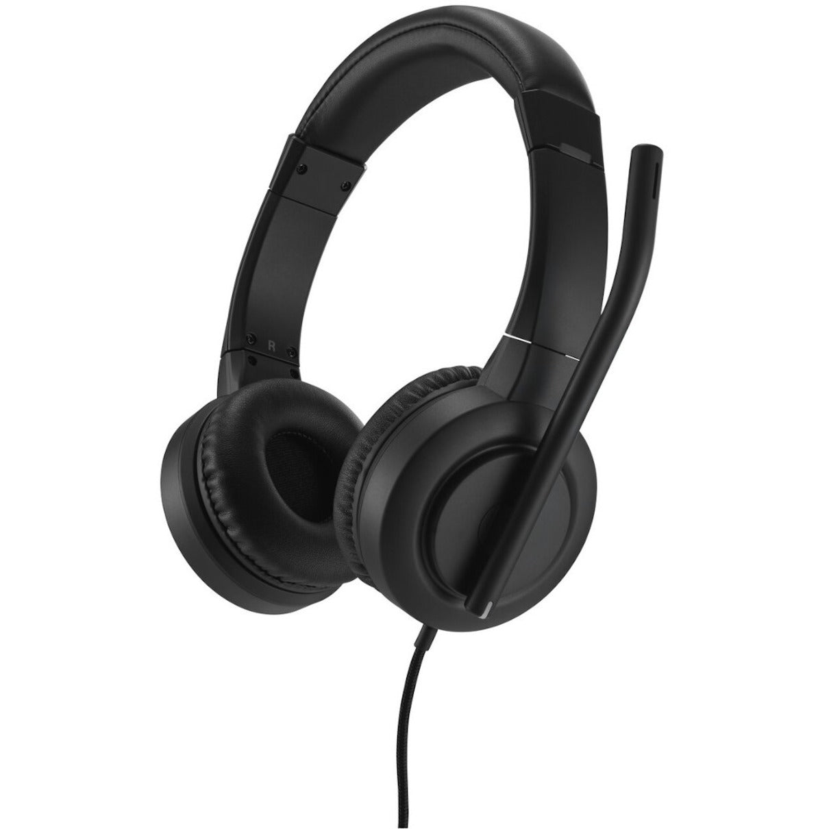 Side profile of H1000 headset emphasizing comfort features-alternate-image4