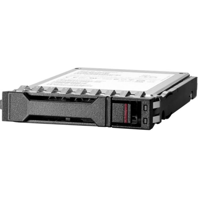 HPE 1TB SAS 7.2K Small Form Factor Business Critical Hard Drive with hot-swap carrier in black and silver finish-alternate-image1