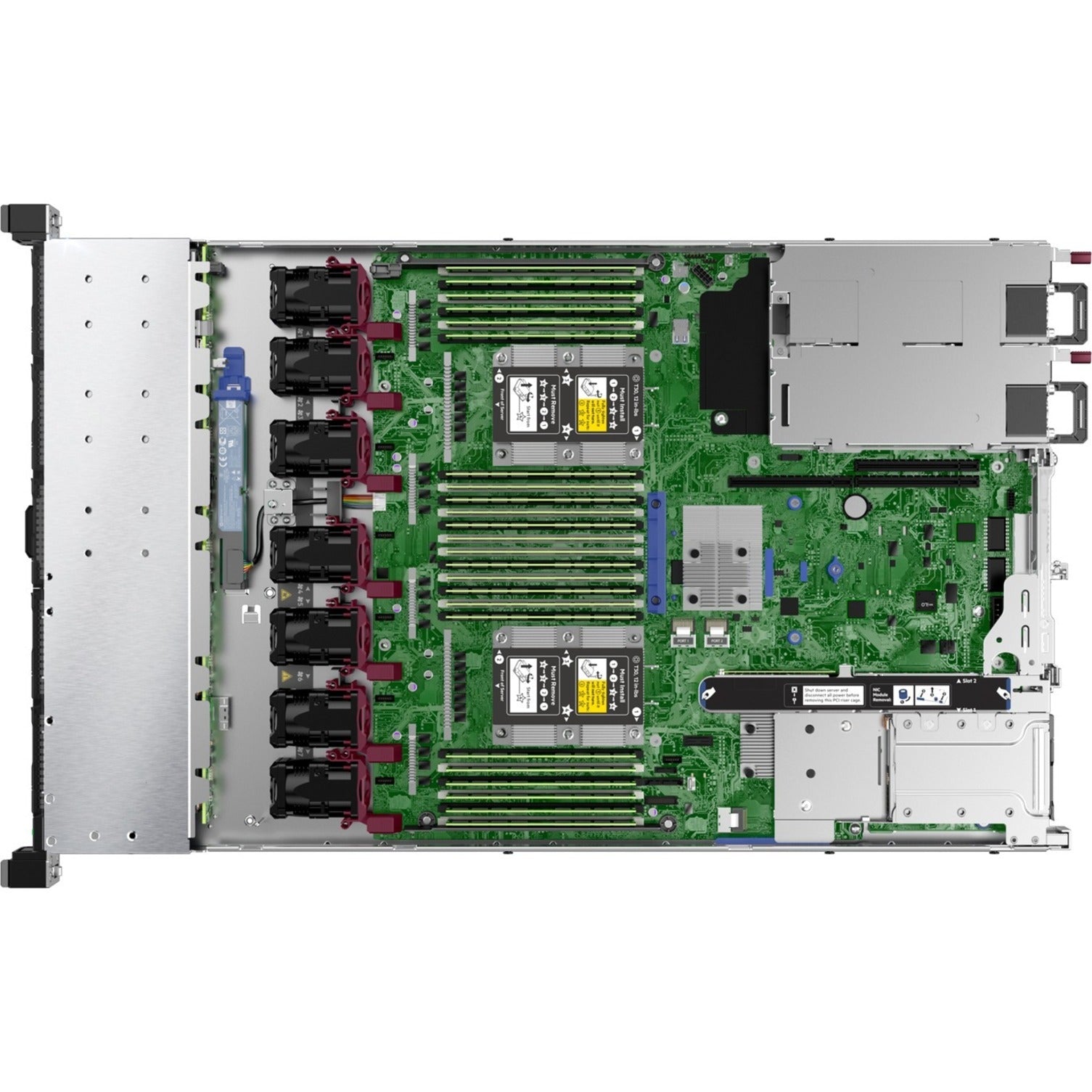 HPE P56953-B21 ProLiant DL360 G10 1U Rack Server, Intel Xeon Gold 6226R 2.90 GHz, 32 GB RAM, Serial ATA, 12Gb/s SAS Controller