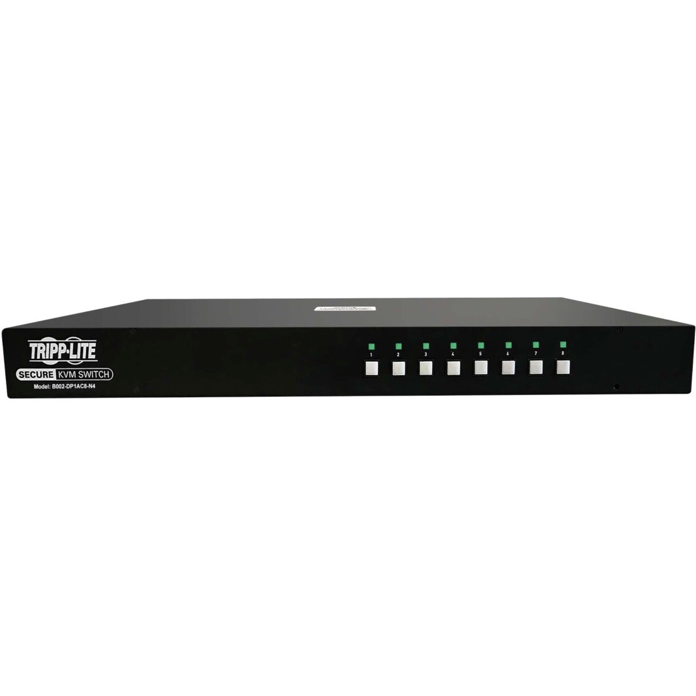 Tripp Lite B002-DP1AC8-N4 Secure KVM Switch 8-Port Single-Head DisplayPort 4K NIAP PP4.0