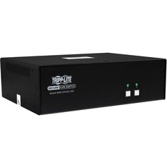 Tripp Lite B002-DP2AC2-N4 Interruptor KVM Seguro de 2 Puertos Doble Cabeza DisplayPort 4K NIAP PP4.0 TAA