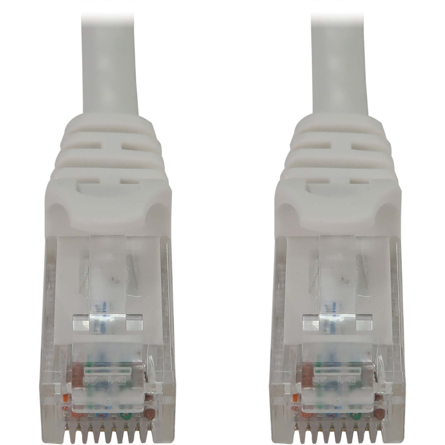 Close-up view of Cat6a RJ45 connector showing gold-plated contacts and internal wiring-alternate-image2