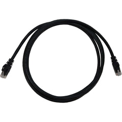 Tripp Lite N261-006-BK Cable de Red Cat.6a UTP 10G PoE Moldurado Sin Enganches Negro 6 pies