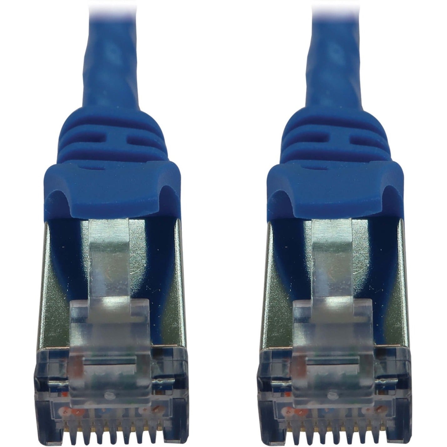 Tripp Lite N262-S01-BL Cat6a STP Patch Network Cable 10G PoE Blue 1ft  트립 라이트 N262-S01-BL Cat6a STP 패치 네트워크 케이블 10G PoE 파란색 1피트