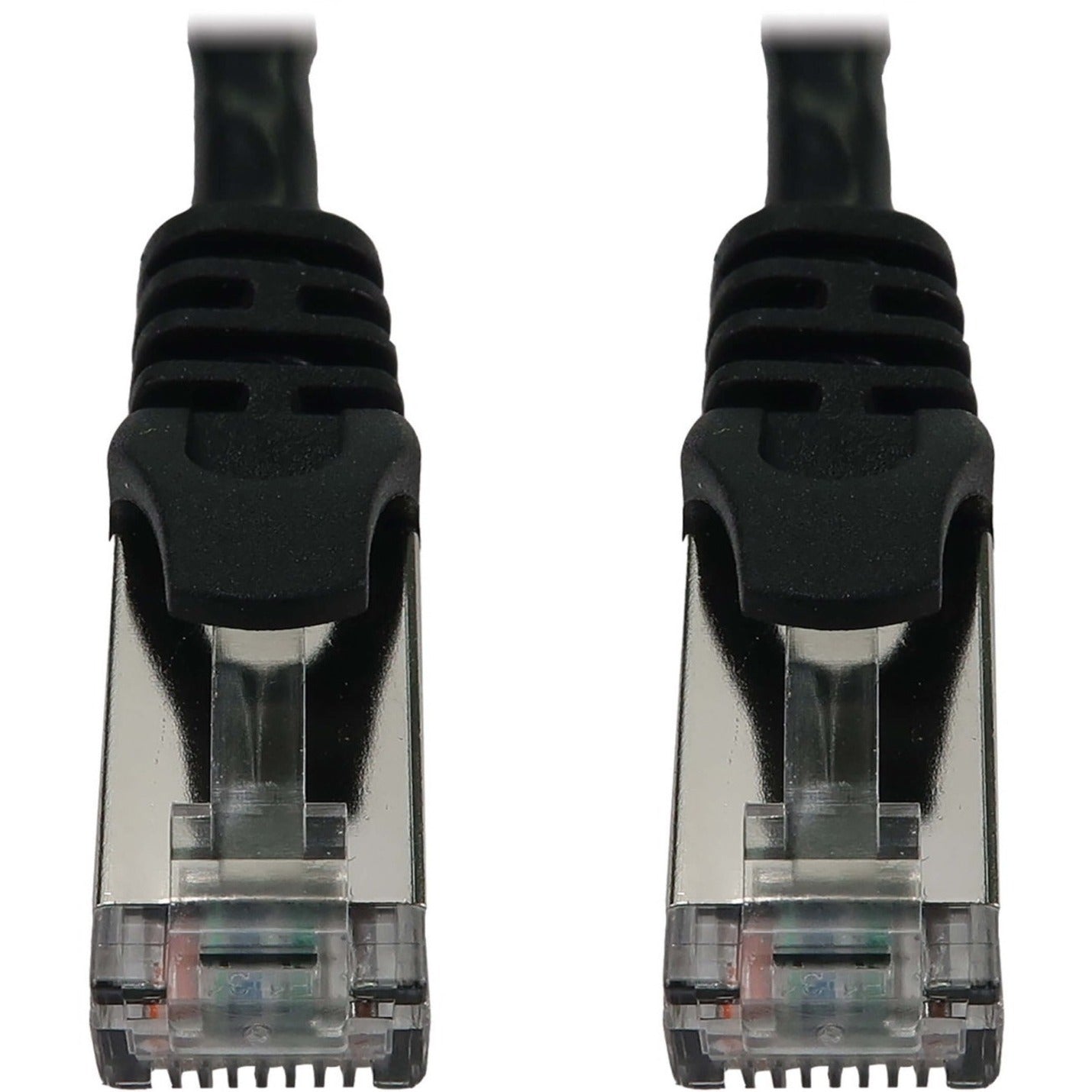 Tripp Lite N262-S03-BK Cat6a STP Patch Network Cable 3ft 10G Snagless Shielded Black  Tripp Lite N262-S03-BK Cat6a STP Patch Netwerkkabel 3ft 10G Snagless Afgeschermd Zwart