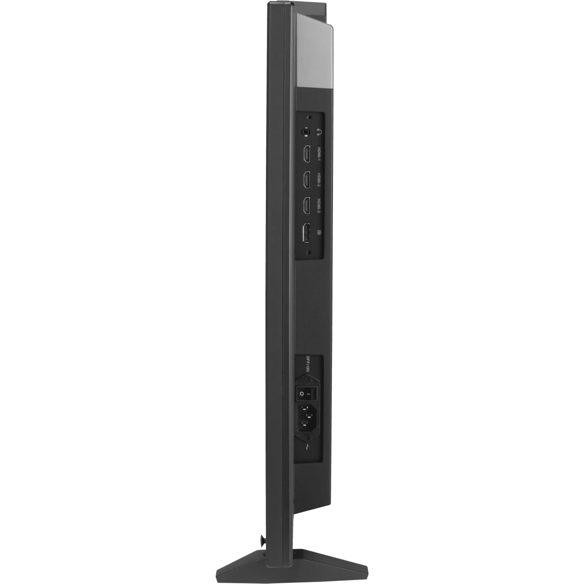 Side profile view of ASUS ProArt PA32DC showing slim design and build quality-alternate-image7