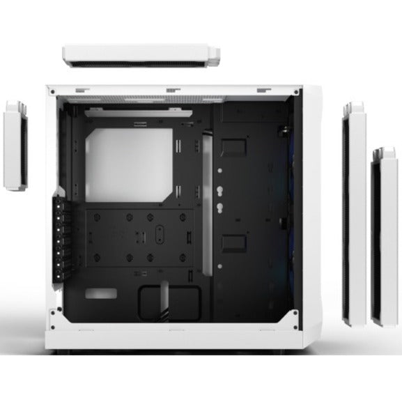 Exploded view of Focus 2 RGB case showing all components and assembly points-alternate-image7