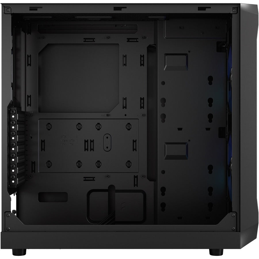 Fractal Design FD-C-FOC2A-03 Focus 2 RGB Computer Case, Tempered Glass, Black, 2 Year Warranty