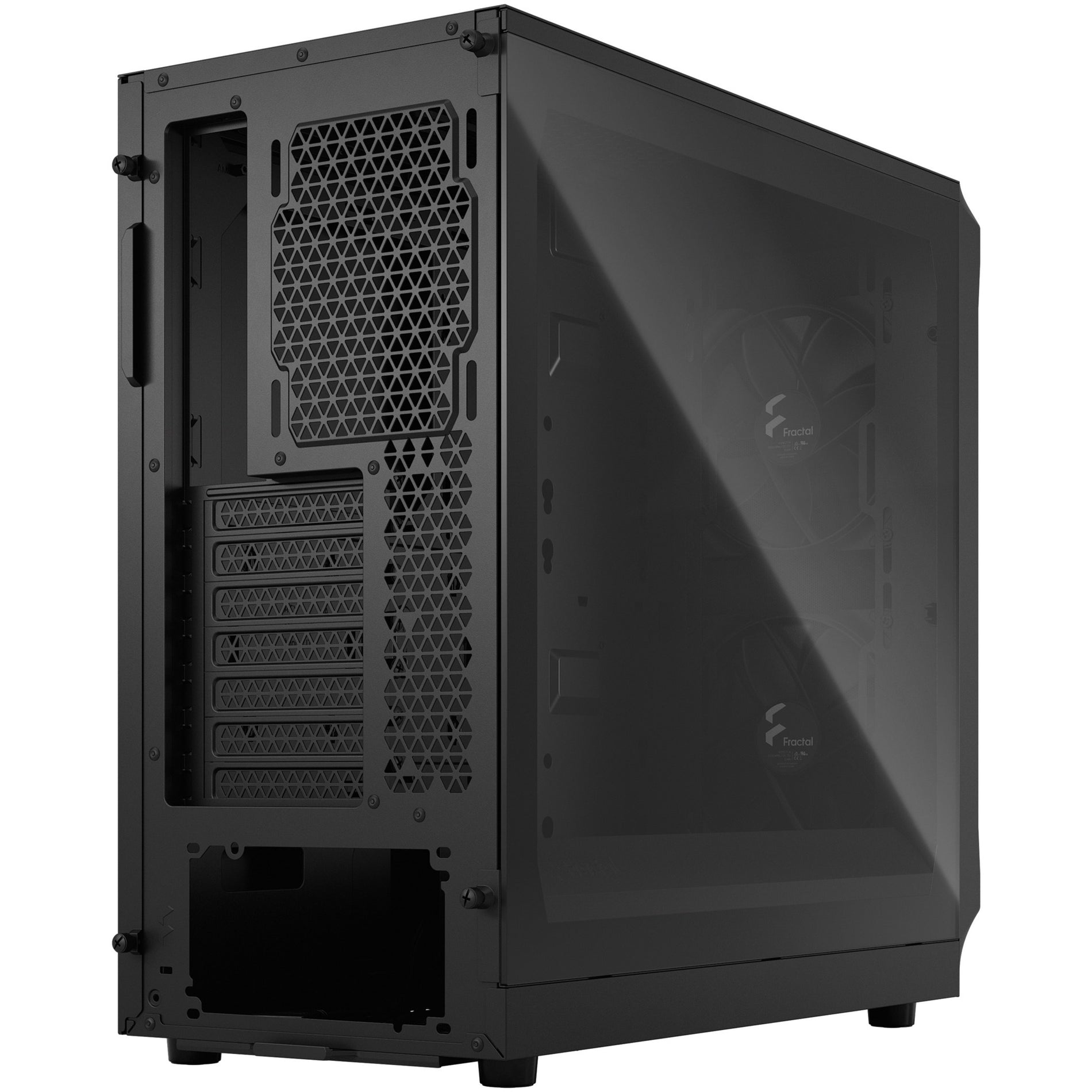 Fractal Design FD-C-FOC2A-01 เคสคอมพิวเตอร์ Focus 2 ทาวเวอร์ สีดำ เหล็ก ตะแกรง กระจกเทมเปอร์ การรับประกัน 2 ปี