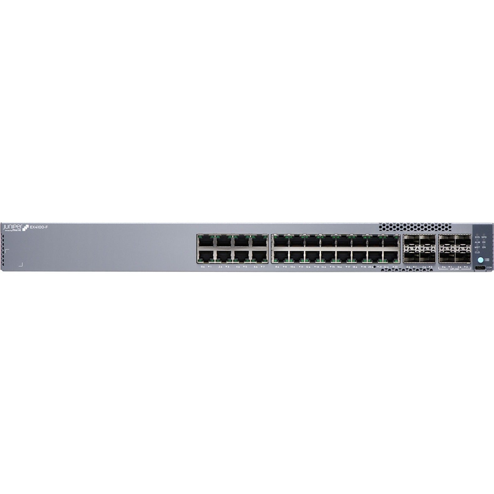 Juniper EX4100-F-24T Ethernet Switch, Gigabit & 10 Gigabit, 24 Ports, Lifetime Warranty [Discontinued]