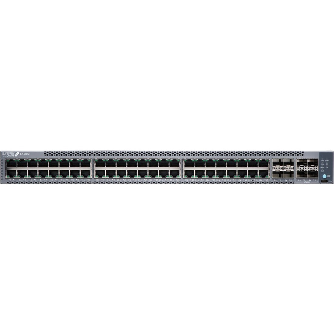 Juniper EX4100-48T Ethernet Switch, Gigabit Ethernet, 48 Ports, 4 x 10 Gigabit Ethernet Uplink [Discontinued]