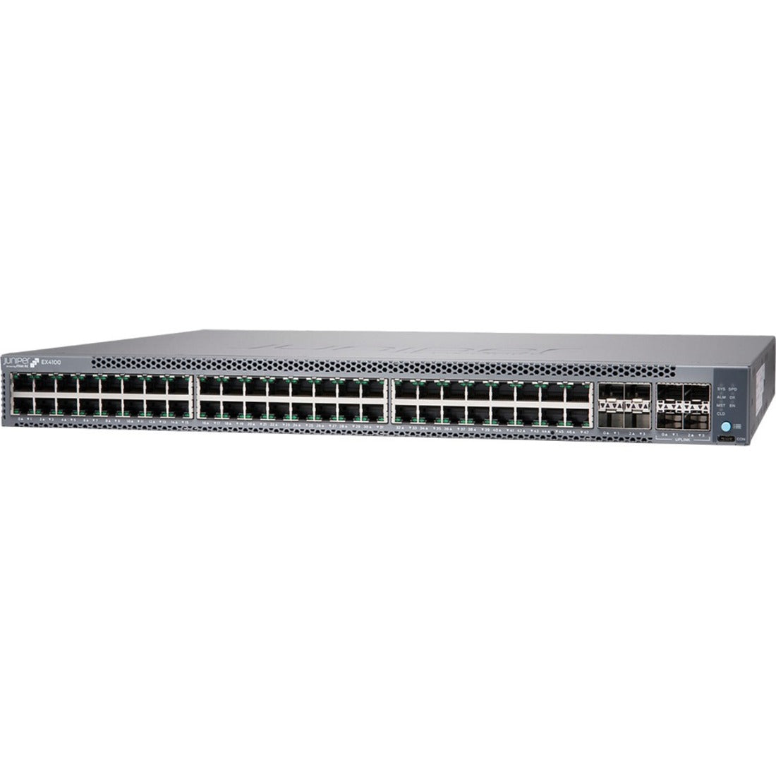 Juniper EX4100-48T Ethernet Switch, Gigabit Ethernet, 48 Ports, 4 x 10 Gigabit Ethernet Uplink [Discontinued]