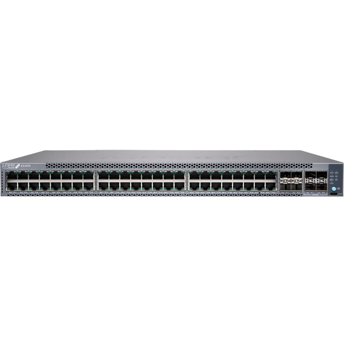 Juniper EX4100-48T Ethernet Switch, Gigabit Ethernet, 48 Ports, 4 x 10 Gigabit Ethernet Uplink [Discontinued]