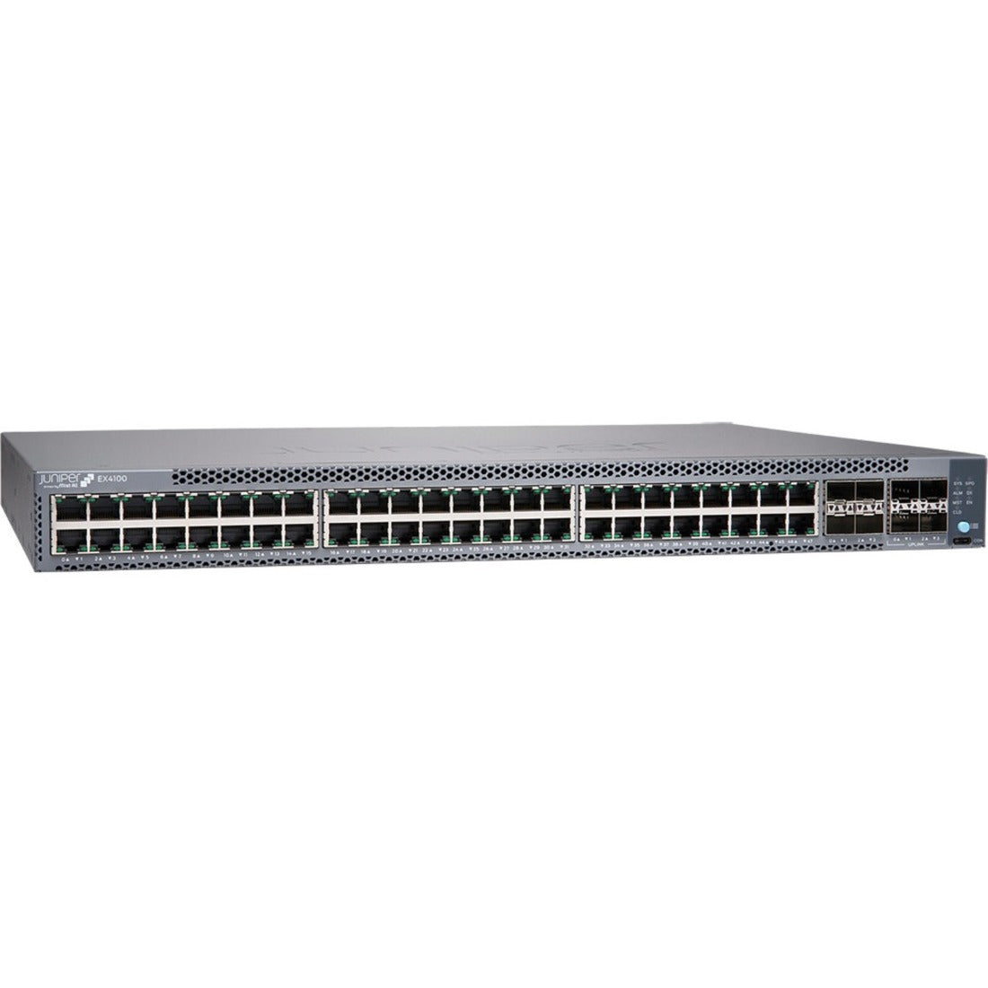 Juniper EX4100-48T Ethernet Switch, Gigabit Ethernet, 48 Ports, 4 x 10 Gigabit Ethernet Uplink [Discontinued]