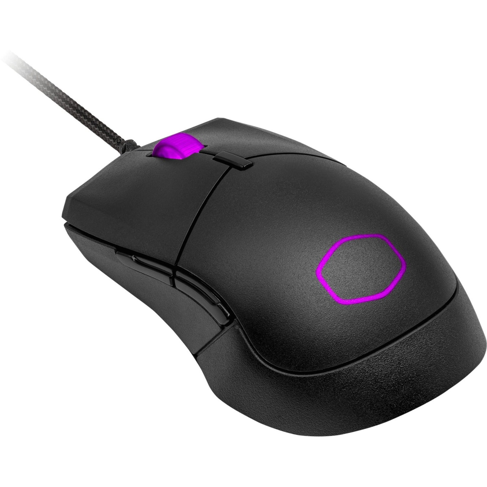 Cooler Master MM-310-KKOL1 MM310 Gaming Mouse, Wired, Black Matte, Symmetrical Ergonomic Fit, 12000 dpi, 6 Buttons