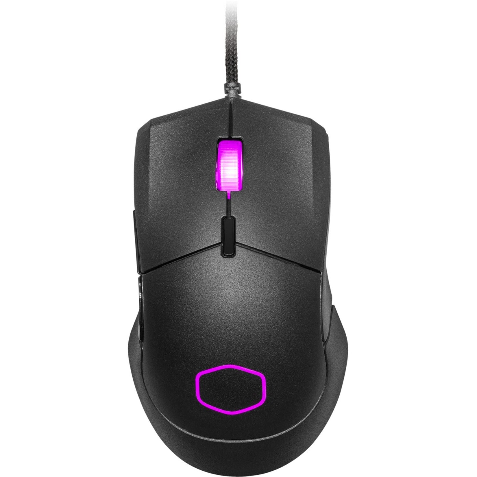 Cooler Master MM-310-KKOL1 MM310 Gaming Mouse, Wired, Black Matte, Symmetrical Ergonomic Fit, 12000 dpi, 6 Buttons