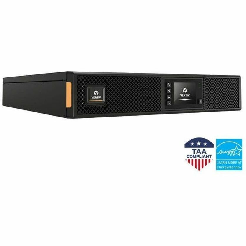 Liebert GXT5-3000LVRT2UXLTAAN GXT5 3000VA แร็ค/ทาวเวอร์ UPS 120V คลื่นไซน์บริสุทธิ์ จอ LCD