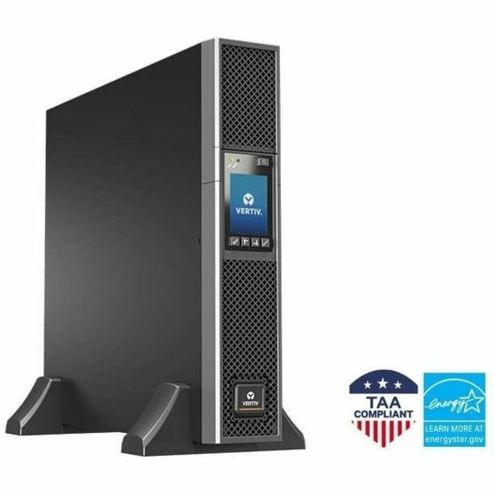 Liebert GXT5-3000LVRT2UXLTAAN GXT5 3000VA แร็ค/ทาวเวอร์ UPS 120V คลื่นไซน์บริสุทธิ์ จอ LCD