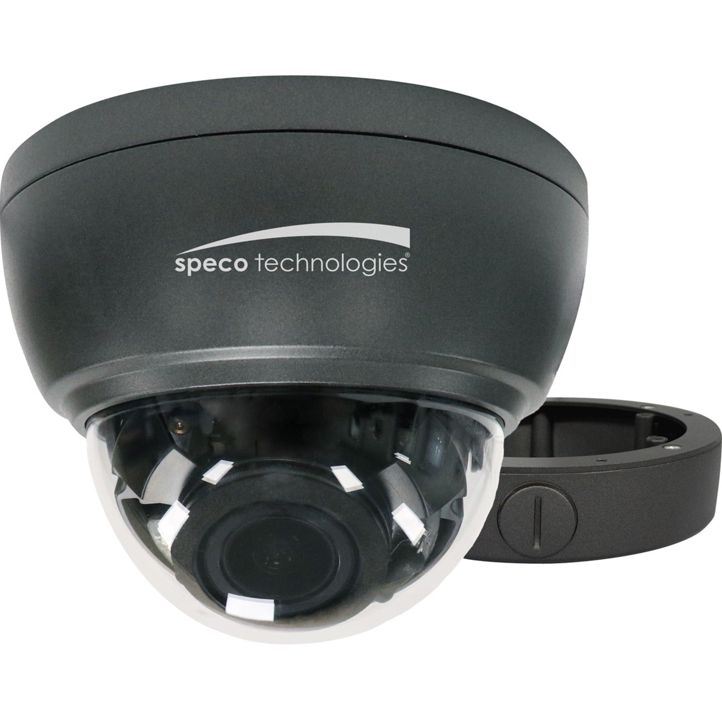 Speco HTINT59K1 Intensifier 2.8-12mm Varifocal Lens Surveillance Camera, 1000TVL, Dark Gray Housing