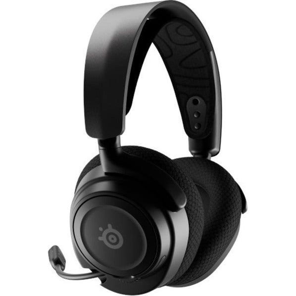 SteelSeries 61553 Arctis Nova 7 Wireless Gaming Headset, Deep Bass, Adjustable Earcup, Retractable Microphone, Comfortable