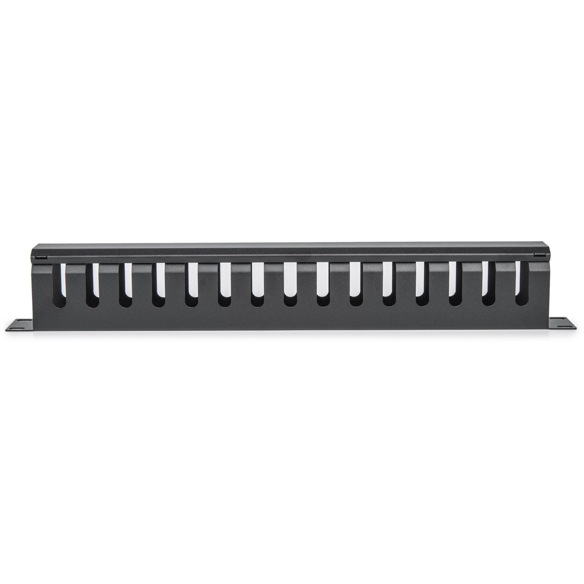 Rocstor Y10E016-B1 Kabelrouten 1U Horizontal Kabelmanager für Standard 19-Zoll-Racks