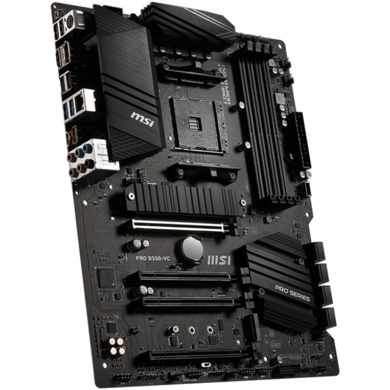 MSI B550PROVC Pro B550-VC Gaming Desktop Motherboard, AMD B550 Chipset, Socket AM4, ATX