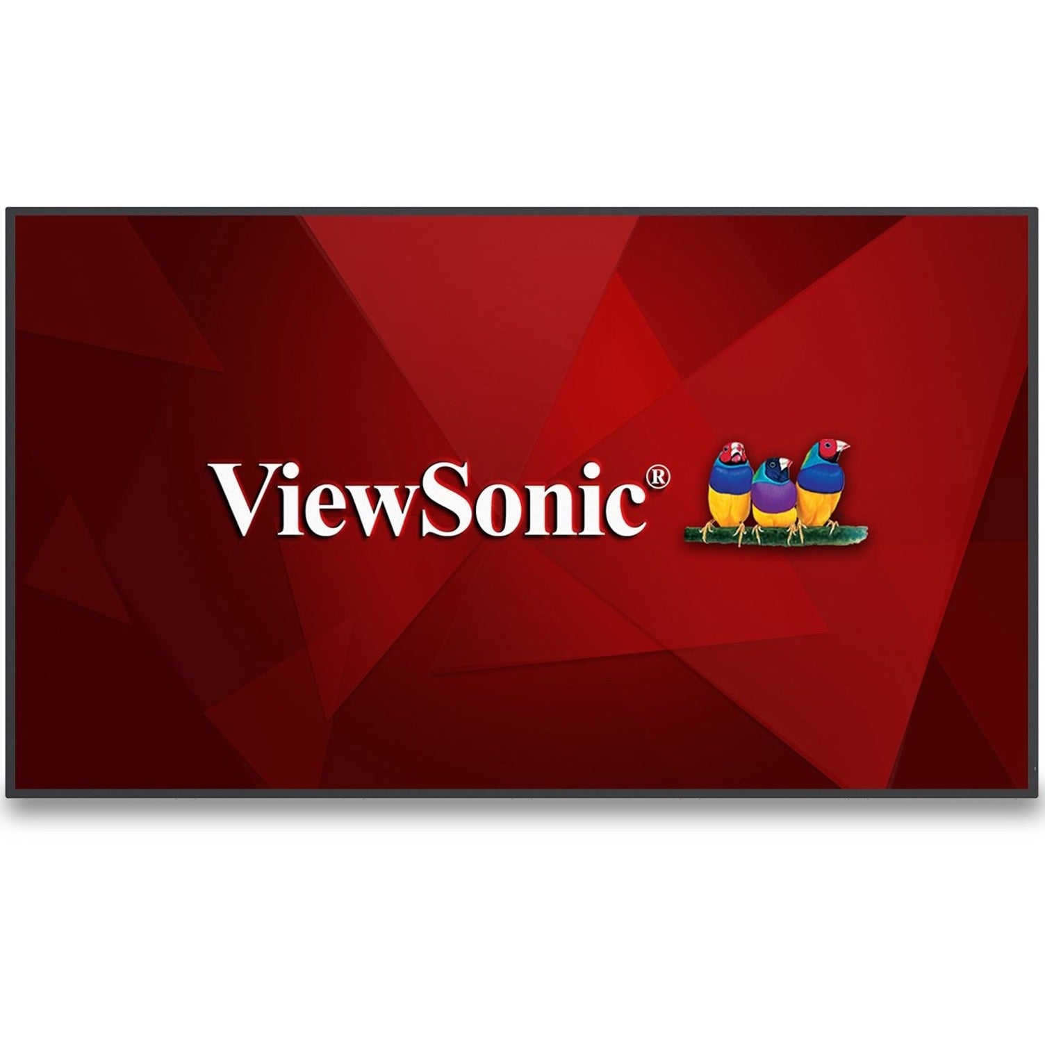 ViewSonic CDE6530 Wireless Presentation Display, 65" 4K LCD, Android 11, 3 Year Warranty