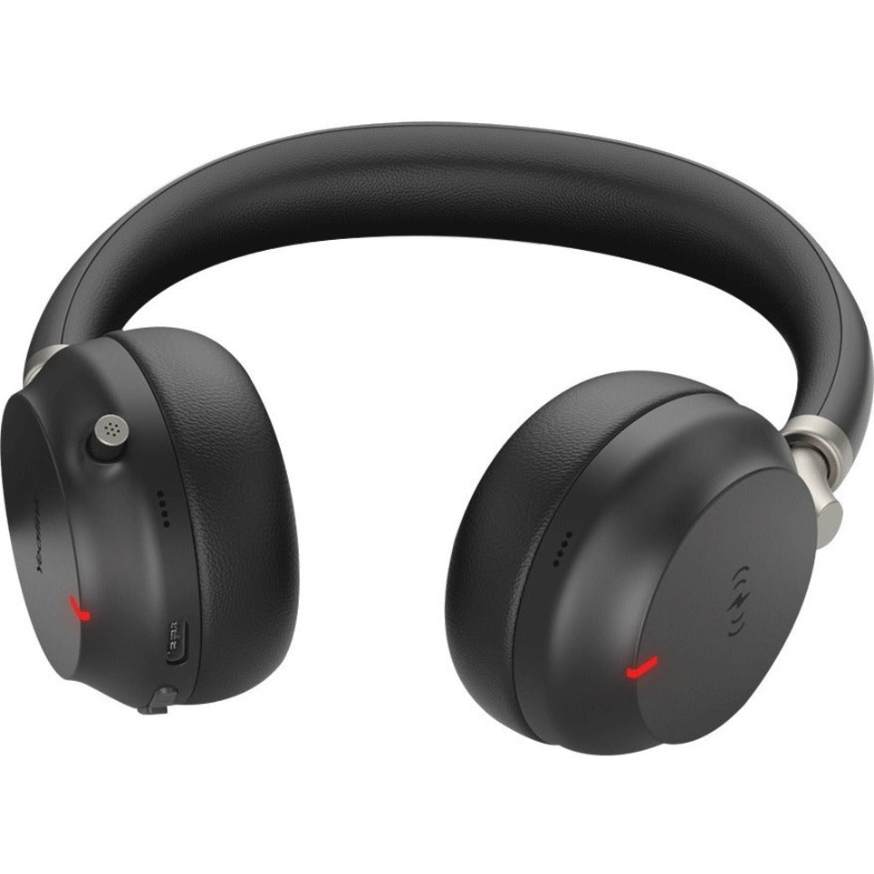 Yealink 1208600 BH72 Headset Nirkabel Bluetooth 5.2 Stereo Earphone dengan Perlindungan Pendengaran Mikrofon yang Dapat Ditarik dan Bantal Telinga BusA Memori yang Nyaman