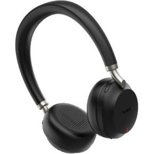 Yealink 1208600 BH72 Headset Nirkabel Bluetooth 5.2 Stereo Earphone dengan Perlindungan Pendengaran Mikrofon yang Dapat Ditarik dan Bantal Telinga BusA Memori yang Nyaman