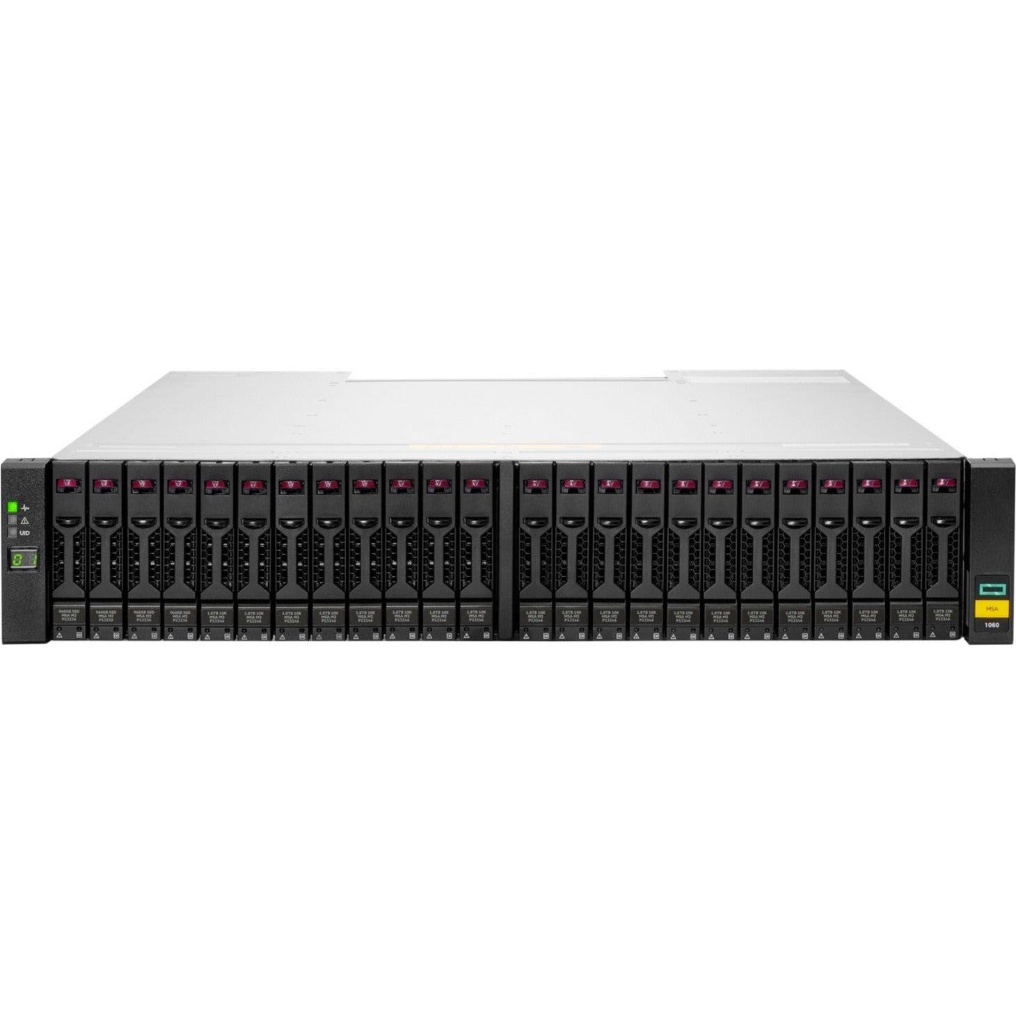 HPE R0Q85B MSA 1060 16Gb Fibre Channel SFF Storage, Clustering Supported, 24 Drive Support