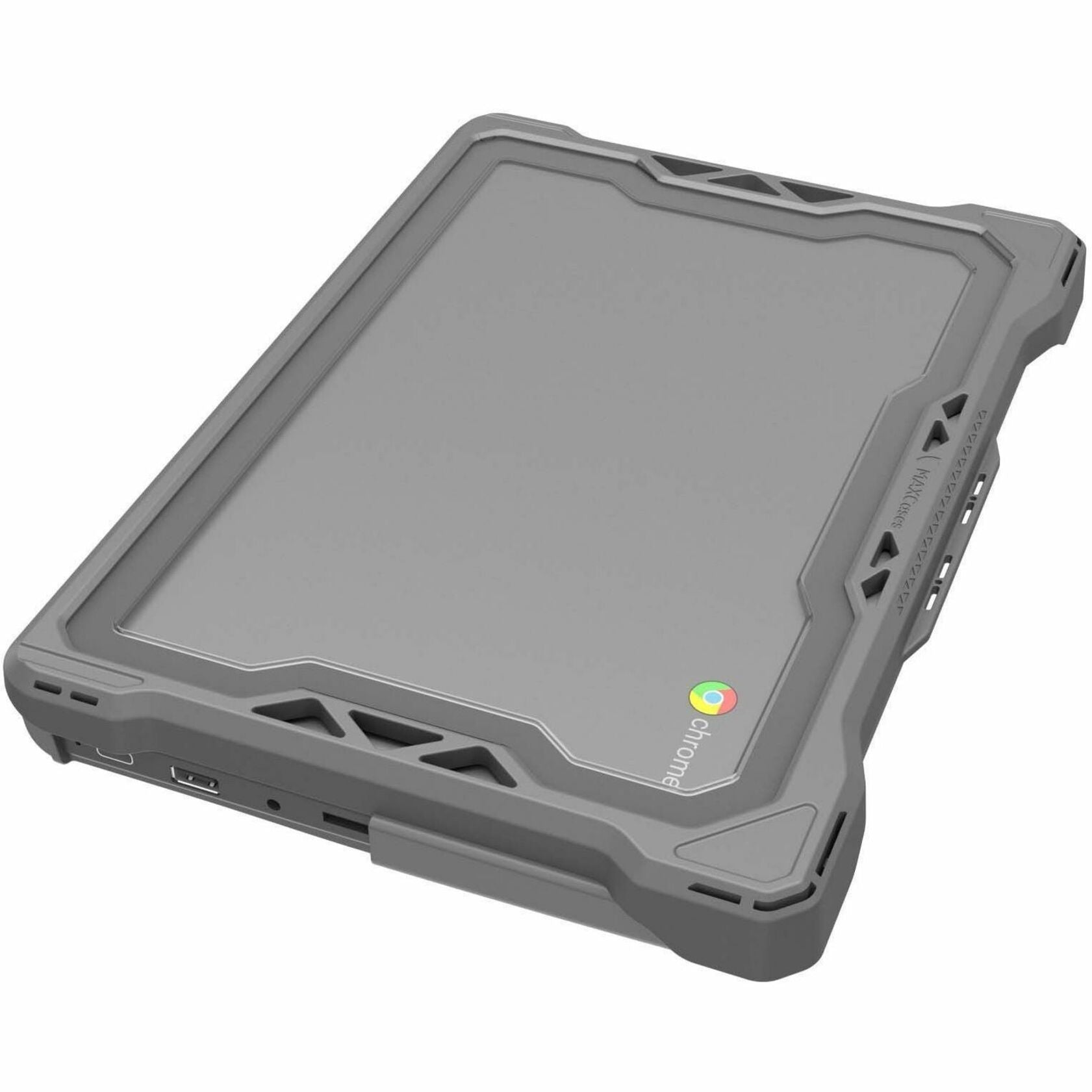 Rear view of the Dell Chromebook case showing protective exterior design-alternate-image5