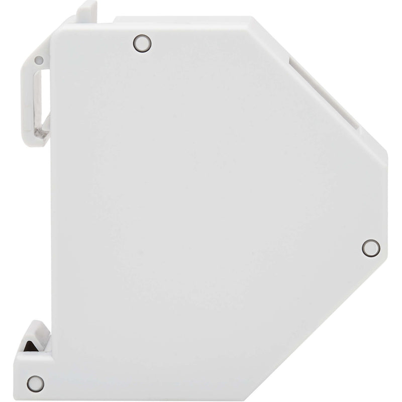 Back view of mounting enclosure showing mounting points and structure