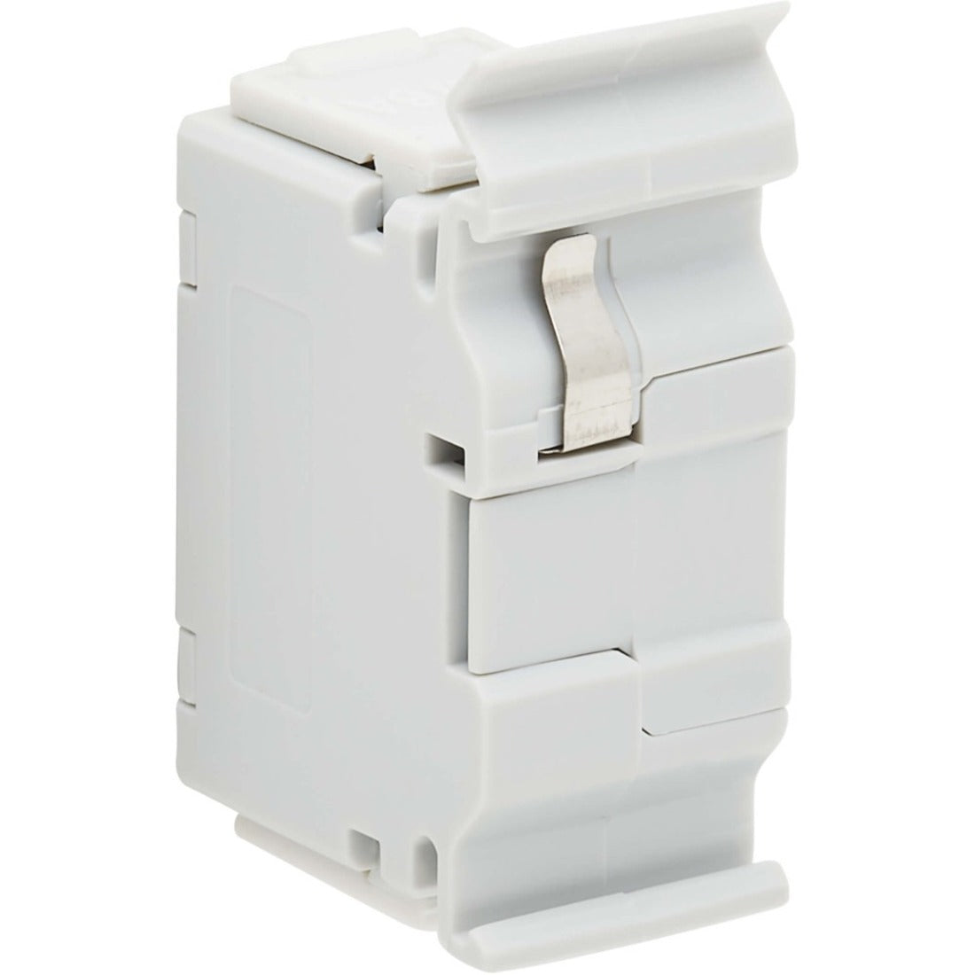 Tripp Lite N235-D01-SH-6A Cat6a 屏蔽 直通 DIN 轨道可安装 快卸式 连接器 (RJ45 F/F) TAA 网络 适配器 品牌名称：Tripp Lite 品牌名称翻译：特力品