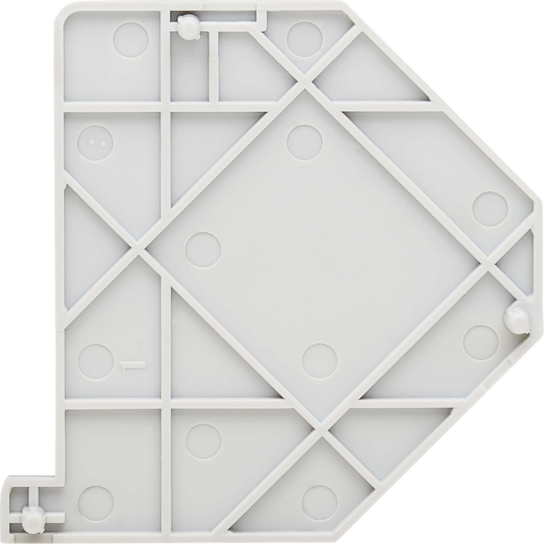 Tripp Lite N063-001-ENC-R Right Cover for DIN-Rail Mounting Enclosure Module TAA  Tripp Lite N063-001-ENC-R Rechterdeksel voor DIN-rail montagebehuizing module TAA