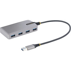 ستارتيك.com 5G4AB-USB-A-HUB محور USB، 4 موانئ USB 3.2، رمادي فضائي